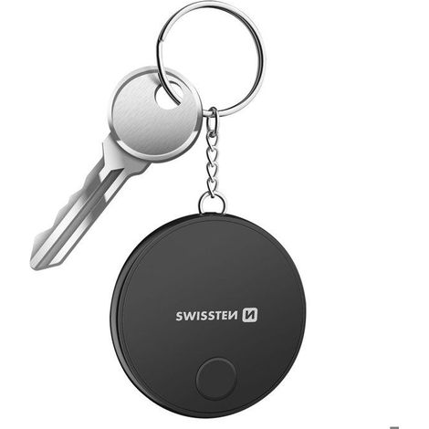 Tracker Bluetooth - SWISSTEN - FindTag - Compatible Apple Find My - Autonomie 15 mois - Étanchéité IP45