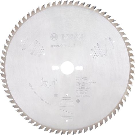 Blade Carbide Expert W 305X2,4X30Mm Tooth 72 W- Bosch