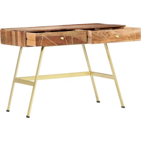 Maison Exclusive - Schreibtisch mit Schubladen 100x55x75 cm Massi