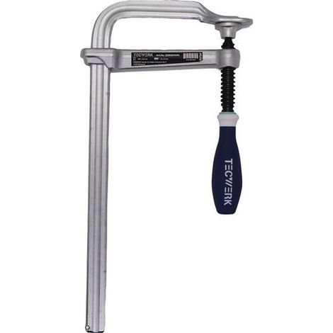 TECWERK Ganzstahlschraubzwinge Spann-W.1000mm A.120mm 3-K-Griff TECWERK