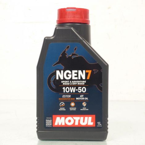 Kanister 1 Liter Öl Motul NGEN 7 10W50 API SP JASO MA2 10W-50 (1/3)