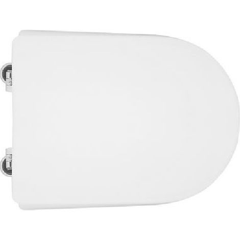 Sedile WC per Vitra Vaso Sento Forma 7 Cw Bianco Cerniere C Espansione