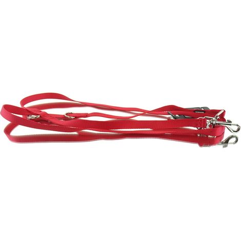 Nobby® Hunde Führleine Classic S Rot 200 cm - Nylon (1/2)