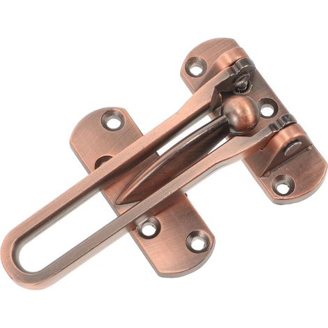 Loquet pour Porte Intérieure en Alliage de Zinc, Installation Facile, Design Vintage Simple et Délicat, Renforcement Serrure pour Sécurité Domicile (1/5)