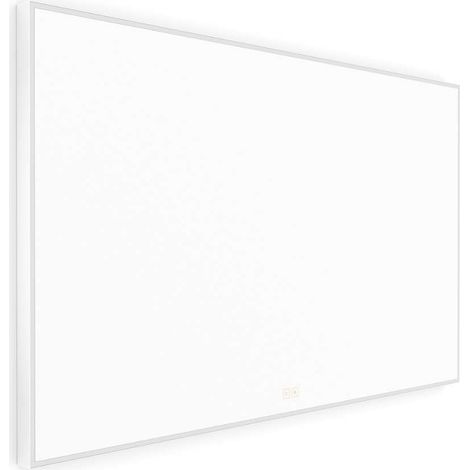 Nimco - Spiegel mit LED-Beleuchtung, 120x70 cm, zwei Berührungssensoren, mattweiß ZPB 13006VX-05 (1/4)
