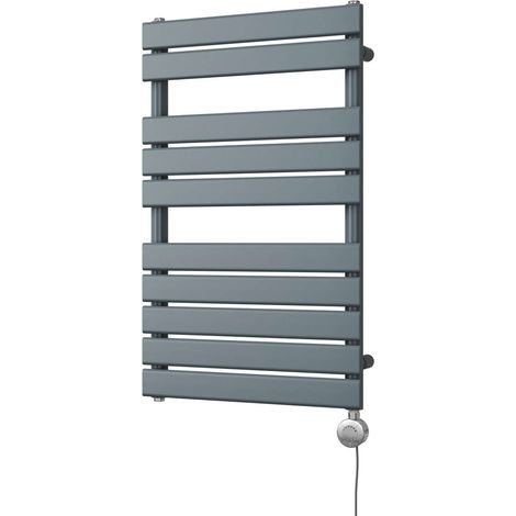 Typhoon - Anthracite Electric Towel Rail H816mm x W500mm 300w Thermostatic (1/3)