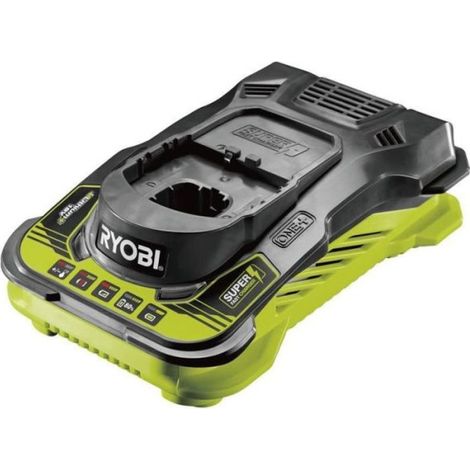 Chargeur super rapide RYOBI 18V One+ Lithium-ion RC18150 (1/3)