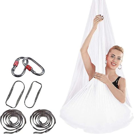 Lot anti-gravité yoga tissu, hamac yoga aérien, balançoire yoga pour suspension (1/3)