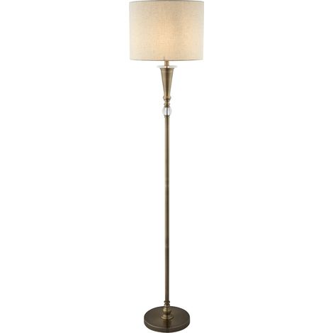Piantana Contemporaneo Oscar Acciaio Ottone 1 Luce E27 (1/5)