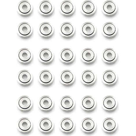 30 Miniatur-Metallkugellager 681ZZ, offene Mikrolager 1 x 3 x 1 mm (1/5)