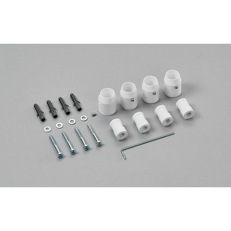 Kit de fixation murale pour Subway électrique RAL 9016
