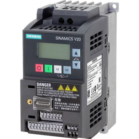 Siemens Convertisseur de base 6SL3210-5BB17-5UV1 0.75 kW 200 V, 240 V