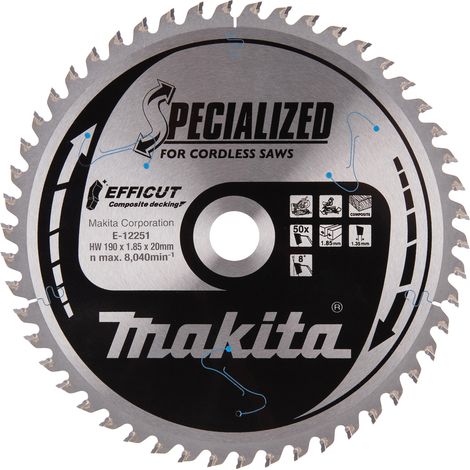 Disco TCT Efficut Makita E-12251