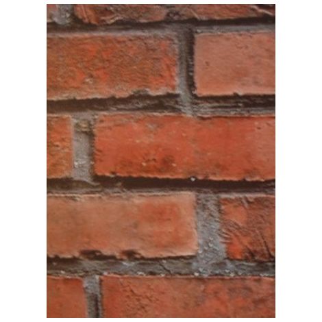 Decoralia Adesivo Mattoni 45cmx2m bianco - Decoralia