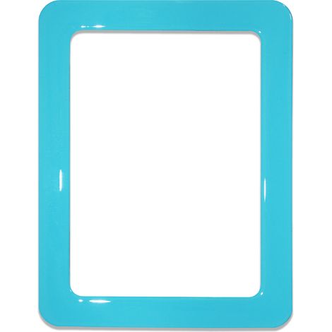 Magnetischer, selbstklebender Rahmen, Größe 16,0 x 11,8 cm – hellblau (1/4)