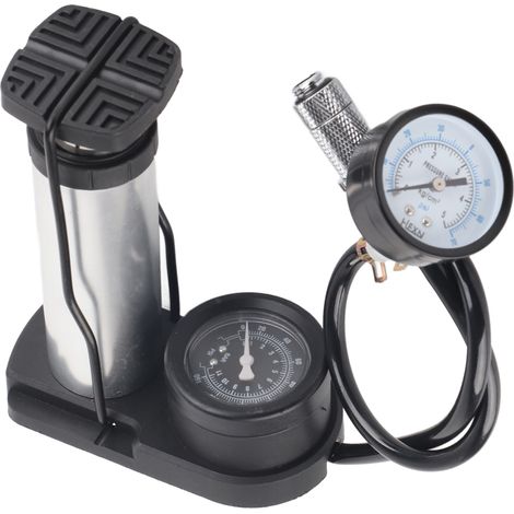 Testeur de Pression d'Air pour Système de Refroidissement - Double Manomètre de Fuite d'Eau (1/5)