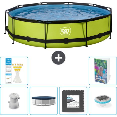 Exit Pool Rund - 360x76 cm - 7-teilig S260