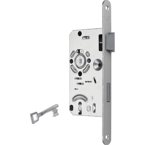 BKS Türschloss BB-Schloss Klasse 1 Dornmaß 55 mm Stulp 20 mm DIN Rechts Entfernung 72 mm Buntbart Einsteckschloss von SOTECH für Zimmertüren