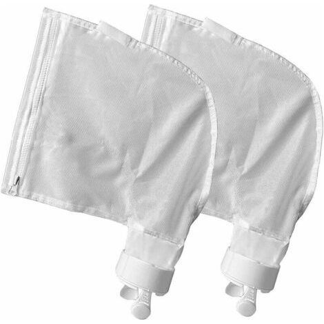 Sac de rechange pour Polaris 280 480 Robot nettoyeur de fonds piscine K13 K16, sacs à fermeture éclair en maille de nylon à usage multiple (2 pièces), (1/4)