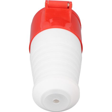 IP44 wasserdichte Industriesteckdose, 5-polig rot, CEE 16A 220–380V für Wohnmobile und Wohnwagen, alterungsbeständiger weiblicher Stecker