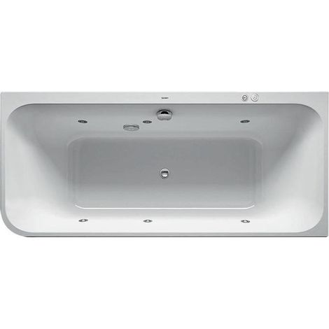 Duravit Happy D.2 Whirlwanne, Ecke rechts, 2 Rückenschrägen, (1/5)