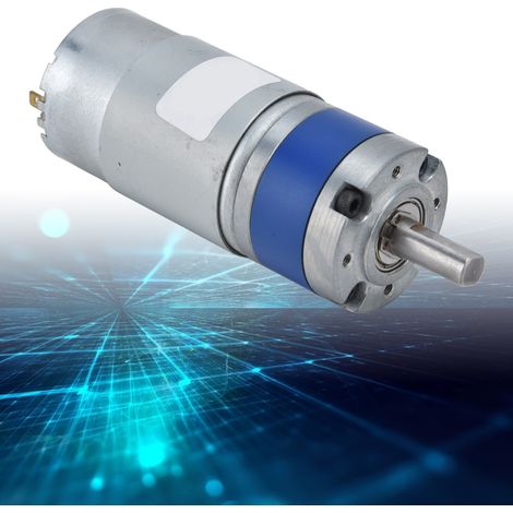 CM36-555 Planetengetriebe, Kohlebürsten-Gleichstrommotor, für Roboter und Smart Homes, 12 V DC, 230 U/min (1/5)