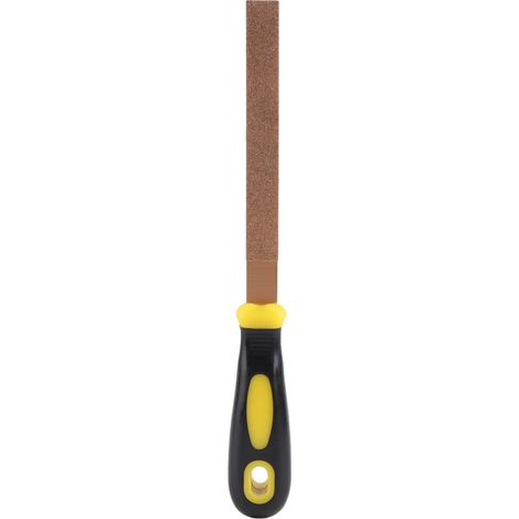 Ortviai Râpe diamantée brasée pour métaux durs – 6 à 12 pouces, lame plate en diamant haute résistance, manche ergonomique (1/5)