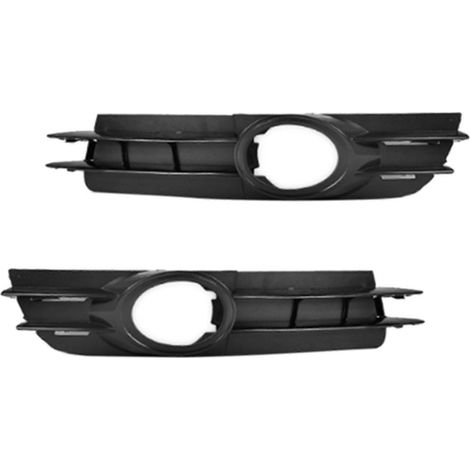 2x Nebelscheinwerfergitter vorne für Audi A6 und A6 C6 (2005–2008)
