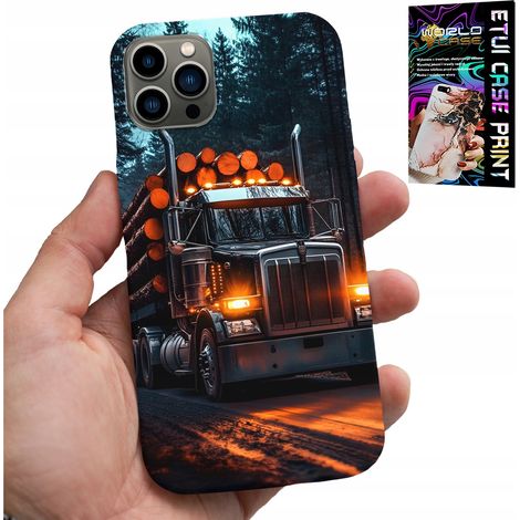 Custodia per iPhone 12 PRO - Cover posteriore con camion TIR (1/5)
