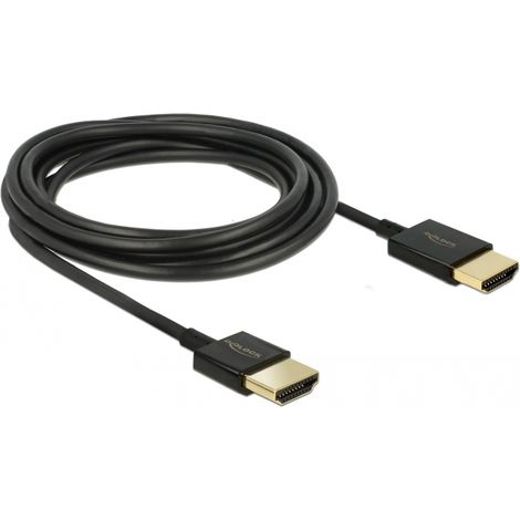 DeLOCK 85117 cable HDMI 0,25 m HDMI tipo A (Estándar) Negro