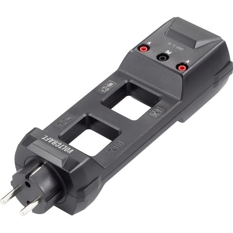 VOLTCRAFT DMA-1L 16 Adapterstecker   -   Dunkelgrau (1/5)