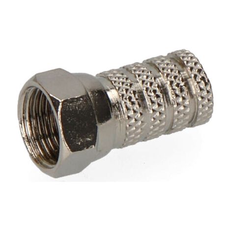 Connettore "F" EDM maschio parabolico metallico di qualità Supra (1/2)