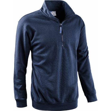 FELPA DA LAVORO 'SMASH' taglia  L - blu navy  - SOTTOZERO