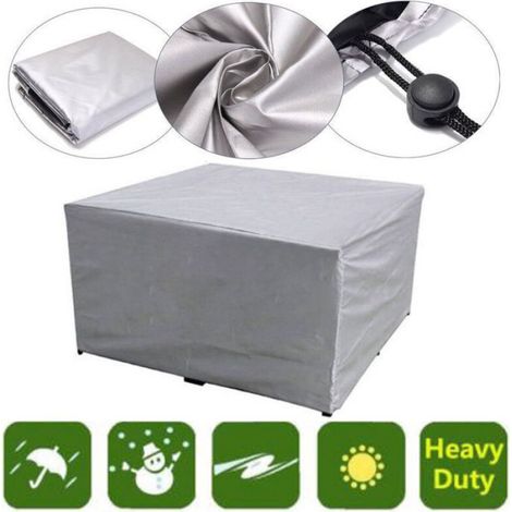 Housse de protection jardin - Nosheir - Polyester imperméable - Anti-UV - Anti-poussière - Dimensions 90x90x90 cm (1/4)