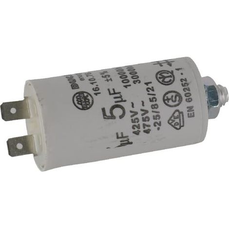 Kondensator mit Stecker 5µF UNIVERSAL FGP013604