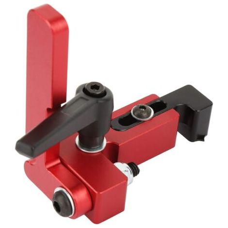 Butée de Rail d'onglet - Outil de Travail du Bois de Type 75 en Acier allié Butée de Rail d'onglet Dispositif de Limite de Longueur précise (1/5)