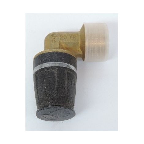 Coude 90° mâle pour tube plomberie multicouche Ø 20mm M20X27 (20 x R 3/4") bi-matière laiton / PPSU TECELOGO TECE 8710304