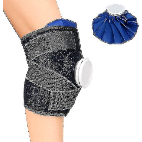 Kühlverband für Kniebandagen, Eisbeutel für Verletzungen, Kniebandage mit Eisbeutel, warm und kalt (1/4)