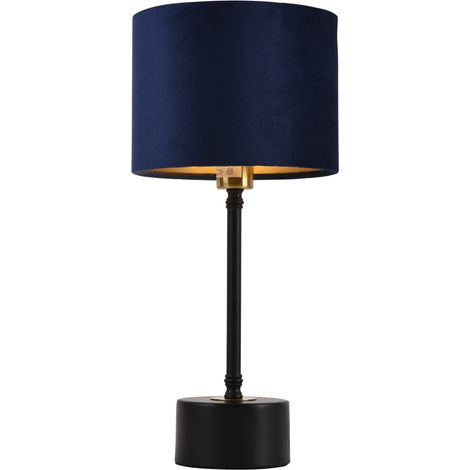 Tischleuchte Deventer Blau [lux.pro]