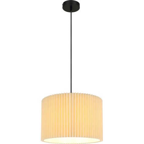 Globo - lámpara colgante - PAGE - natural - papel - Ø 38cm - E27 (1/3)