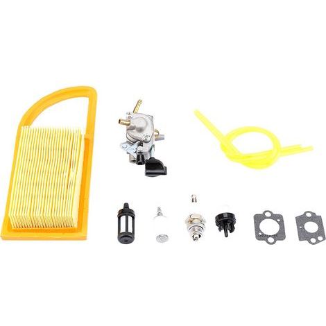 Kit filtro carburatore, pompetta di adescamento, ottima compatibilità 4282-120-0606, ricambi, attrezzi, filtri aria e carburante per BR500, BR550 e BR600 (1/4)