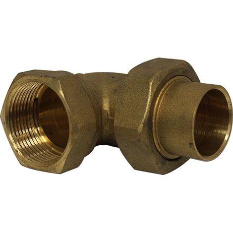 Coude union 3 pièces 96 GCU femelle 1"1/4 (33/42) - Tube Cuivre Ø32 - Arcanaute (1/4)