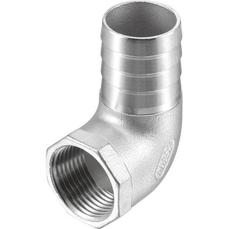Raccord coude en acier inoxydable 304 pour tuyau barbelé (1/5)