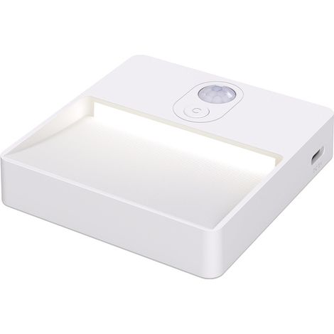 Lumière de Nuit Sensorielle Rechargeable pour Armoire, Lumière LED RVB à Changement de Couleur (1/5)