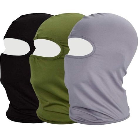 Sturmhaube mit UV-Schutz für Radfahren und Outdoor-Sport, atmungsaktiv, 3er-Set (1/4)