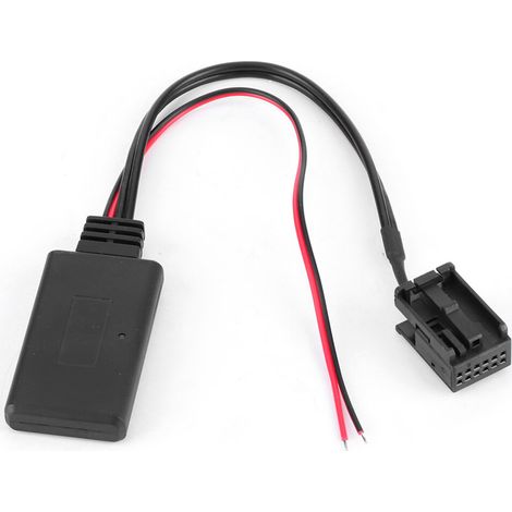 Microfono vivavoce wireless per auto con adattatore Bluetooth 5.0, compatibile con Z4X3X5, rilevamento automatico, plug and play, resistente e dal design compatto.