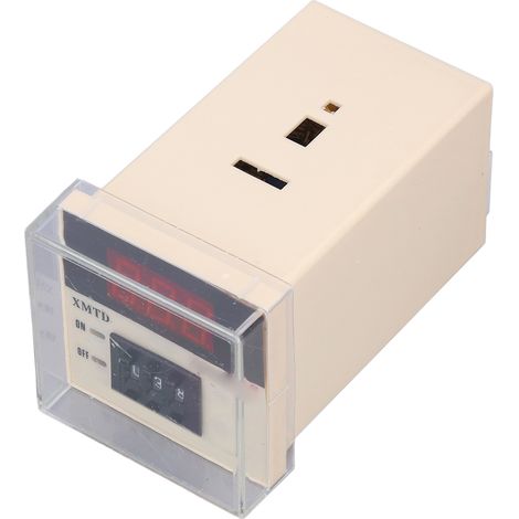 XMTD-2001 LCD-Digitalthermostat, einstellbarer Temperaturregler 0-399°C, AC 220V Typ E Regler, präzises Digitaldisplay für industrielle Anwendungen. (1/5)