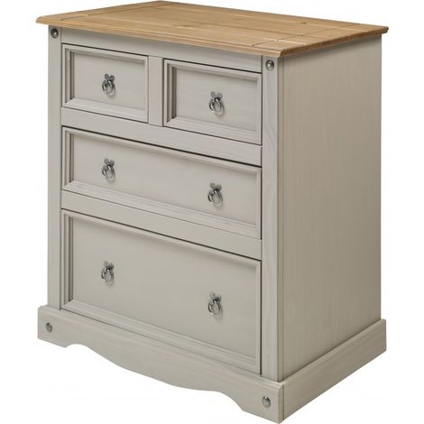 Corona Grey Wax Compact 2+2 Chest (1/4)