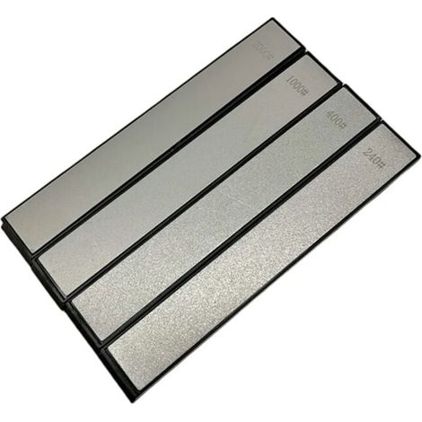 Aiguiseur de Couteaux Diamant 4 Pierres à Angle Fixe Grains 240 400 1000 2000 (1/4)
