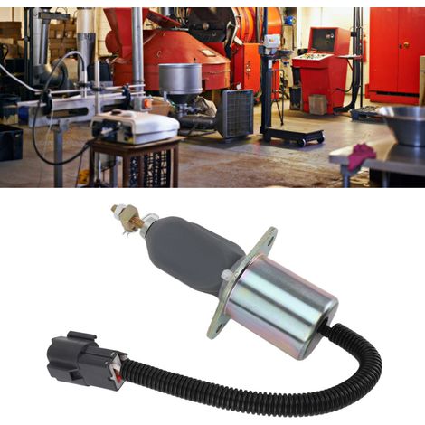 Électrovanne d'arrêt pour générateur 12V compatible 1751ES-12A3UC12B1S - KZQ (1/5)